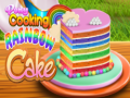 Spēle Pony Cooking Rainbow Cake
