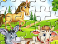 Spēle Farm Animals Jigsaw