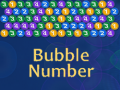 Spēle Bubble Number