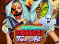 Spēle Kylie Jenner Halloween Face Art