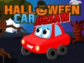 Spēle Halloween Car Jigsaw