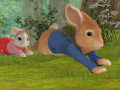Spēle Peter rabbit Treetop hop! The super secret squirrel test 