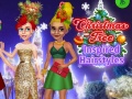 Spēle Christmas Tree Inspired Hairstyles