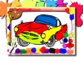 Spēle Racing Cars Coloring Book