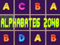 Spēle Alphabet 2048