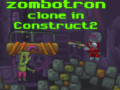 Spēle Zombotron Clone in construct2