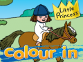Spēle Little princess Colour in