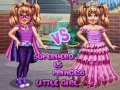 Spēle Little Girl Superhero vs Princess