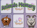 Spēle Animals Memory 