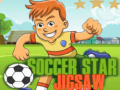 Spēle Soccer Star Jigsaw