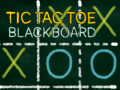 Spēle Tic Tac Toe Blackboard