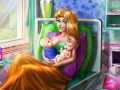 Spēle Sleepy Princess Twins Birth