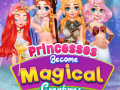 Spēle Princesses Become Magical Creatures