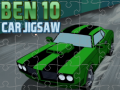 Spēle Ben 10 Car Jigsaw 