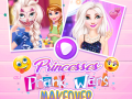 Spēle Princesses Prank Wars Makeover