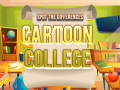 Spēle Spot the Differences Cartoon College