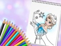 Spēle Amazing Princess Coloring Book
