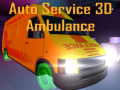Spēle Auto Service 3D Ambulance