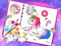 Spēle Fabulous Cute Unicorn Coloring Book