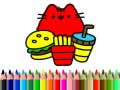 Spēle Back To School: Cute Cats Coloring