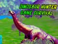 Spēle Dinosaur Hunter Game Survival