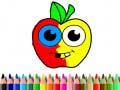 Spēle Back To School: Apple Coloring Book