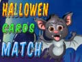 Spēle Halloween Cards Match