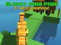 Spēle Blocky Dino Park T-Rex Rampage