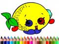 Spēle Back To School: Fruits Coloring Book