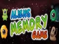 Spēle Aliens Memory Game