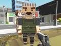 Spēle Block Pixel Cop: Gun Craft In Robbers World