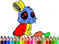 Spēle Back To School: Rabbit Coloring Book