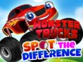 Spēle Monster Trucks Spot the Difference