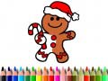 Spēle Back To School: Christmas Cookies Coloring