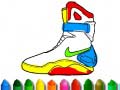 Spēle Back To School: Shoe Coloring