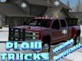 Spēle Hidden Snowflakes Plow Trucks