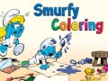 Spēle Smurfy Coloring