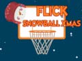 Spēle Flick Snowball Xmas