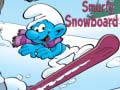 Spēle Smurfy Snowboard