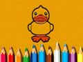 Spēle Back To School: Ducks Coloring Book