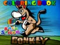 Spēle Back To School Coloring Book Donkey