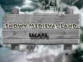 Spēle Snowy Medieval Land Escape