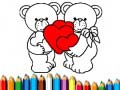 Spēle Happy Valentines Day Coloring