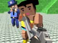 Spēle GunGame shooting warfare: blocky gangster