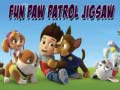 Spēle Fun Paw Patrol Jigsaw