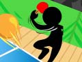 Spēle Stickman Ping Pong