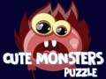 Spēle Cute Monsters Puzzle