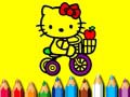 Spēle Back To School: Sweet Kitty Coloring