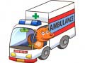 Spēle Cartoon Ambulance Puzzle