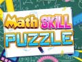 Spēle Math Skill Puzzle